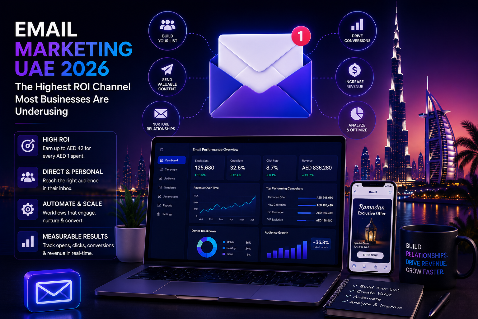 Email Marketing UAE 2026: The Highest ROI Channel Most Businesses Are Underusing
